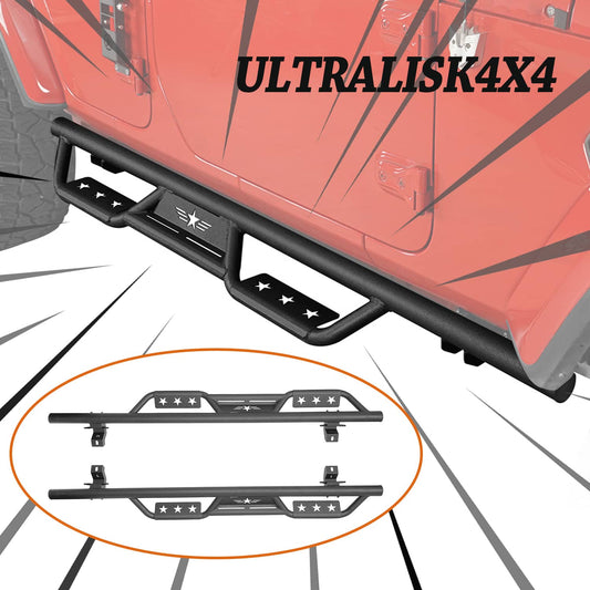 ultralisk4x4 Jeep Wrangler JL Side Steps Ruuning Boards Video Review 