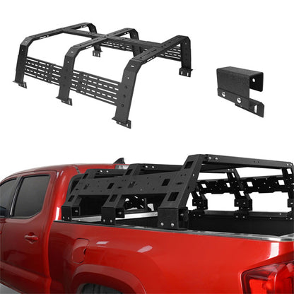 18.8" High Overland Bed Rack Fits Toyota Tacoma & Tundra - Ultralisk 4x4