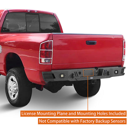 2003-2005 Dodge Ram 2500 Off Road Rear Bumper w/Floodlights - Ultralisk 4x4 ULB.6463 7