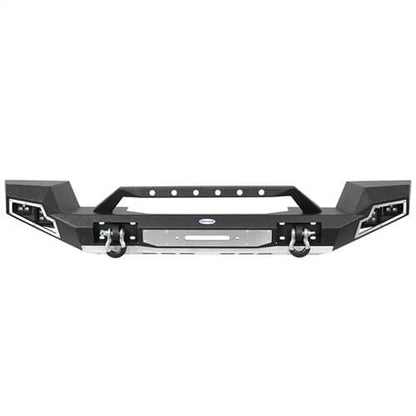 Off road Full-Width Front Bumper For 2018-2024 Jeep Wrangler JL GLadiator JT - Ultralisk4x4-u3013s-11