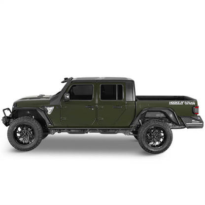 Aftermarket Flux Tube Fender Flares For 2020-2024 Jeep Gladiator JT - Ultralisk4x4 -u7022-2