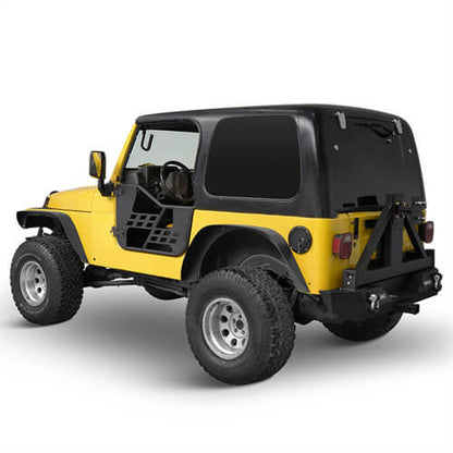 Aftermarket Front & Rear Fender Flares Kit For 1997-2006 Jeep Wrangler TJ - Ultralisk4x4