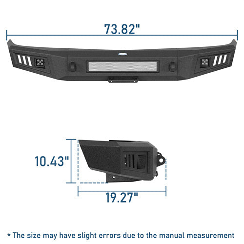 Aftermarket Front Bumper For 1992-1999 Chevy Suburban Tahoe/GMC Yukon - Ultralisk4x4-u7231-11