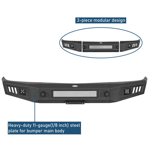 Aftermarket Front Bumper For 1992-1999 Chevy Suburban Tahoe/GMC Yukon - Ultralisk4x4-u7231-8