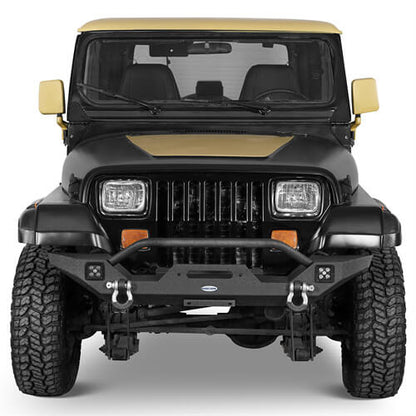 Aftermarket Front Bumper For 1987-1995 Jeep Wrangler YJ - Ultralisk4x4 -u1061s-2