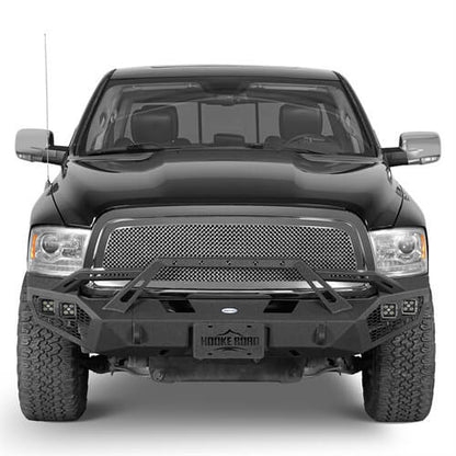 Aftermarket Earthshaker Series Front Bumper w/ LED Lights For 2009-2012 Ram 1500 - Ultralisk4x4