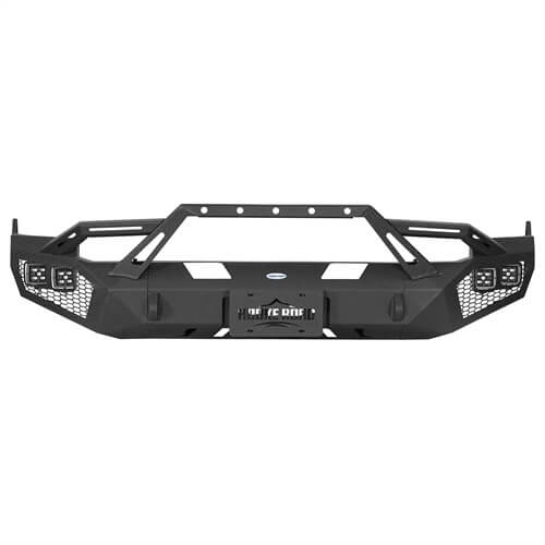 Aftermarket Earthshaker Series Front Bumper w/ LED Lights For 2009-2012 Ram 1500 - Ultralisk4x4