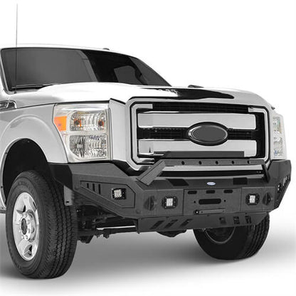 Aftermarket Full-Width Ford F-250 Front Bumper Pickup Truck Parts For 2011-2016 Ford F-250 - Ultralisk 4x4  ul8525 6