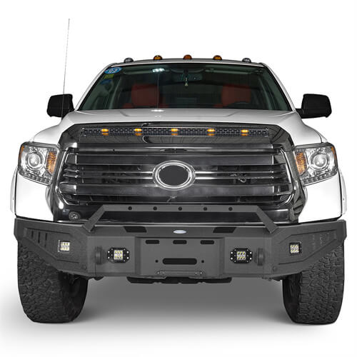 2014-2021 Toyota Tundra Aftermarket Full Width Front Bumper - Ultralisk4x4 UL5009 2