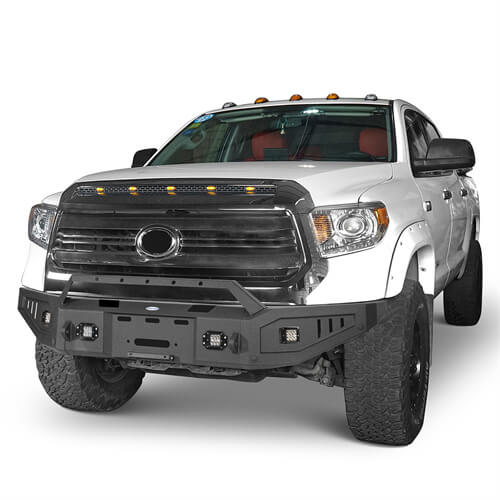 2014-2021 Toyota Tundra Aftermarket Full Width Front Bumper - Ultralisk4x4 UL5009 3