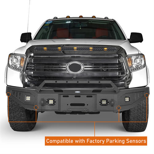 2014-2021 Toyota Tundra Aftermarket Full Width Front Bumper - Ultralisk4x4 UL5009 9