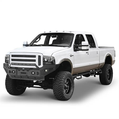 2005-2007 Ford F-250 Aftermarket Full Width Front Bumper - Ultralisk4x4 ul8505 3