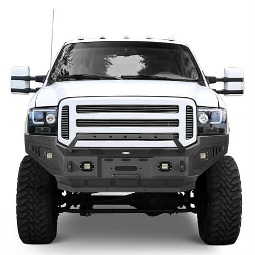 2005-2007 Ford F-250 Aftermarket Full Width Front Bumper - Ultralisk4x4 ul8505 4