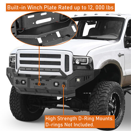 2005-2007 Ford F-250 Aftermarket Full Width Front Bumper - Ultralisk4x4 ul8505 8