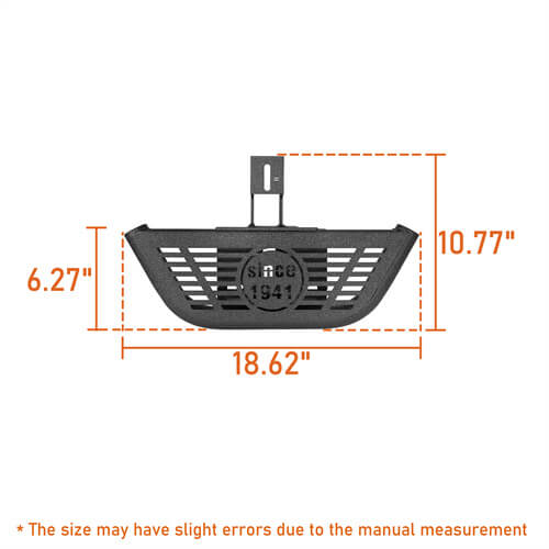 Side Hoop Steps Kit Jeep Wrangler Accessories For 2018-2023 Jeep Wrangler JL 2-Door - Ultralisk4x4 ul3060s 14