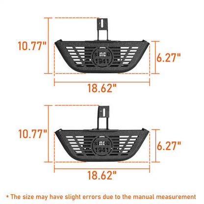 Side Hoop Steps Kit Jeep Wrangler Parts For 2018-2023 Jeep Wrangler JL 4-Door - Ultralisk4x4 b3059s 11