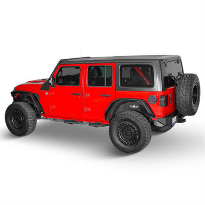 Side Hoop Steps Kit Jeep Wrangler Parts For 2018-2023 Jeep Wrangler JL 4-Door - Ultralisk4x4 b3059s 4