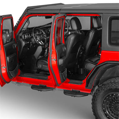 Side Hoop Steps Kit Jeep Wrangler Parts For 2018-2023 Jeep Wrangler JL 4-Door - Ultralisk4x4 b3059s 8