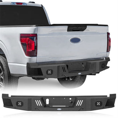 Off-Road Guardian I Rear Bumper For 2021-2024 Ford F-150(Excluding Raptor & Tremor) - Ultralisk4x4