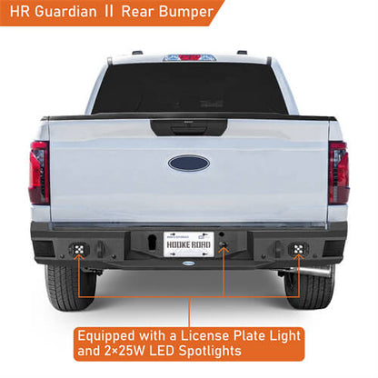 Aftermarket Rear Bumper For 2021-2024 F-150 (Excluding Raptor & Tremor) - Ultralisk4x4