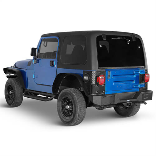 Aftermarket Rear Bumper For 1987-2006 Jeep Wrangler YJ & TJ - Ultralisk4x4-u1039s-2