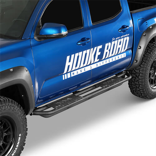 Aftermarket Side Step Bars For 2005-2023 Toyota Tacoma Double Cab - Ultralisk4x4-u4218s-3