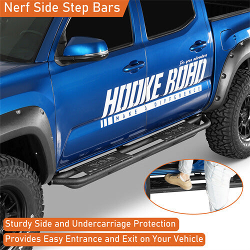 Aftermarket Side Step Bars For 2005-2023 Toyota Tacoma Double Cab - Ultralisk4x4-u4218s-5