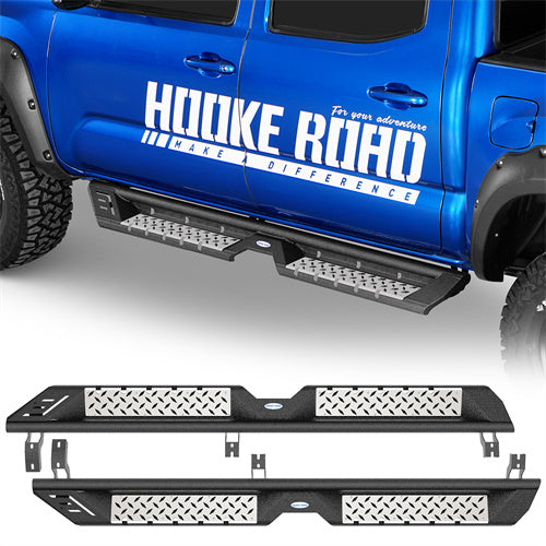 Aftermarket Side Step Bars 2005-2023 Toyota Tacoma Double Cab - Ultralisk4x4 -u4225-1