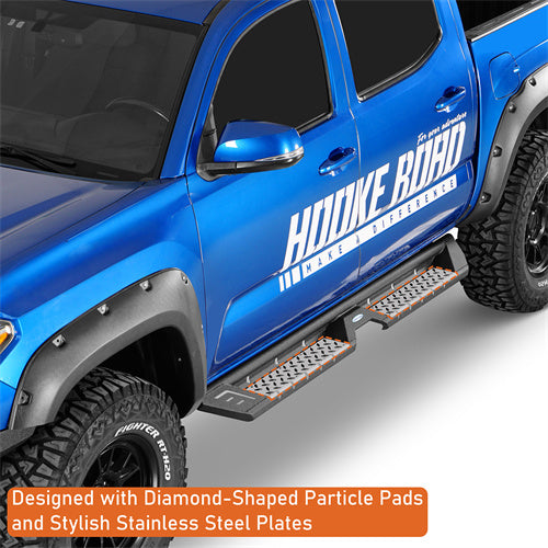 Aftermarket Side Step Bars 2005-2023 Toyota Tacoma Double Cab - Ultralisk4x4 -u4225-6