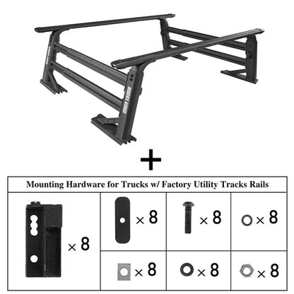 Adjustable Truck Bed Rack Aluminum Cargo Rack (Toyota & Nissan Trucks) - ultralisk4x4