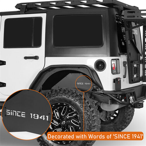 Aluminum Front and Rear Inner Fender Liners For 2007-2018 Jeep Wrangler JK - Ultralisk4x4 - Ultralisk4x4 -u21132114s-6