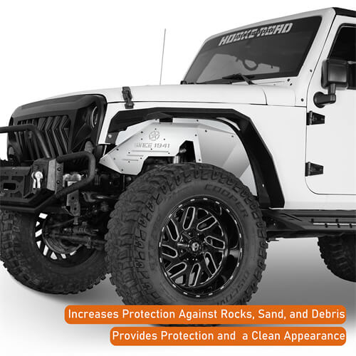 Aluminum Front Inner Fender Liners For 2007-2018 Jeep Wrangler JK - Ultralisk4x4 - u2111s - 4