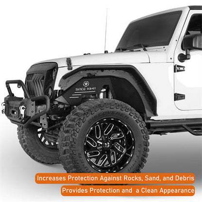 Aluminum Front Inner Fender Liners For 2007-2018 Jeep Wrangler JK - Ultralisk4x4 - u2113s - 4