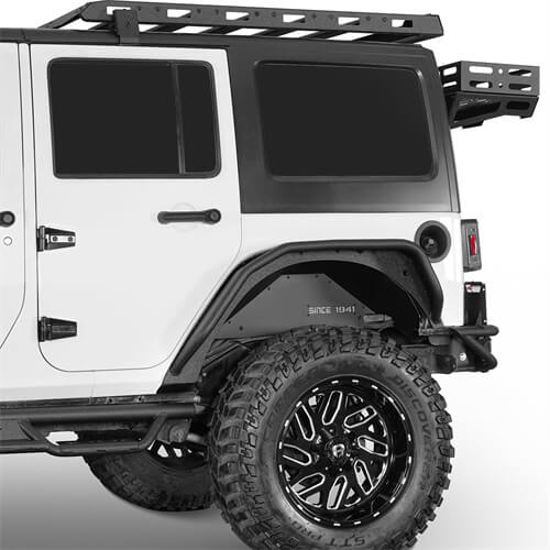 Aluminum Rear Inner Fender Liners For 2007-2018 Jeep Wrangler JK - Ultralisk4x4 - u2114s - 2