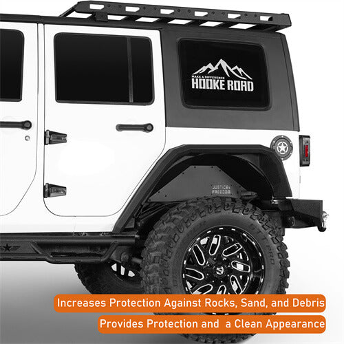 Aluminum Rear Inner Fender Liners For 2007-2018 Jeep Wrangler JK - Ultralisk4x4-u2116s-5