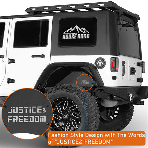 Aluminum Rear Inner Fender Liners For 2007-2018 Jeep Wrangler JK - Ultralisk4x4-u2116s-6