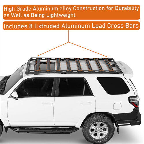 Aluminum Roof Rack For 2010-2024 Toyota 4Runner - Ultralisk4x4-u9808s-9