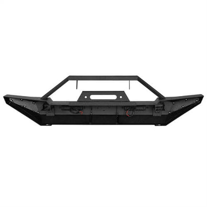 Jeep TJ Front Bumper w/Winch Plate for 1987-2006 Jeep Wrangler  YJ TJ - Ultralisk 4x4  ul1011s 6