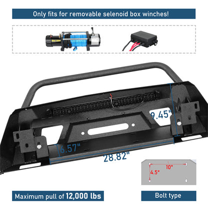 Blink Stubby Front Bumper For 2015-2020 Chevy Colorado - Ultralisk4x4 - Ultralisk4x4-u9113-12