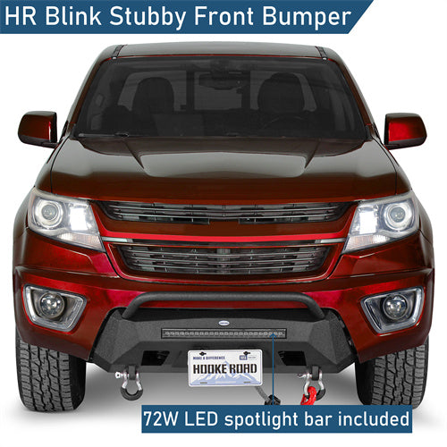 Blink Stubby Front Bumper For 2015-2020 Chevy Colorado - Ultralisk4x4 - Ultralisk4x4-u9113-4