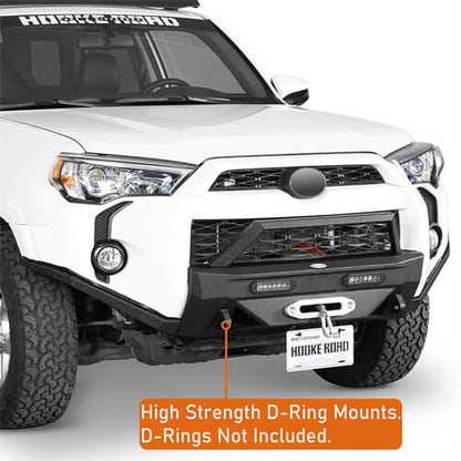 Blink Stubby Front Bumper w/ LED spotlights included For 2014-2024 Toyota 4Runner - Ultralisk4x4 -u9809s-6