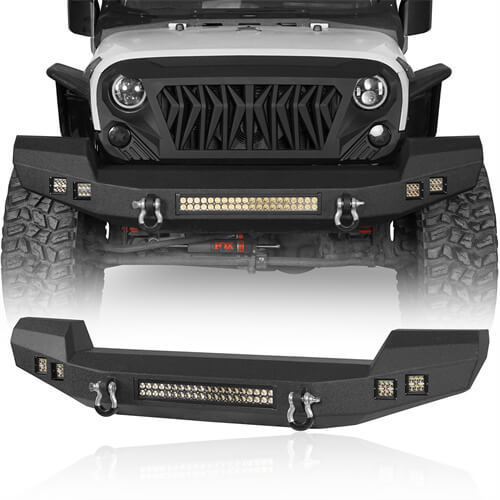 Jeep JK front Bumper for 2007-2018 Jeep Wrangler JK JKU - Ultralisk 4x4  ul2052s 1