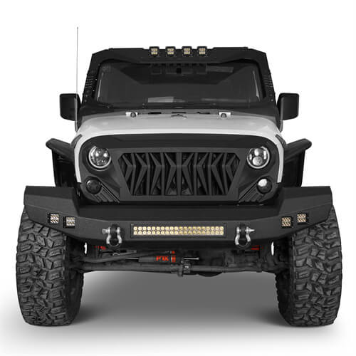 Jeep JK front Bumper for 2007-2018 Jeep Wrangler JK JKU - Ultralisk 4x4