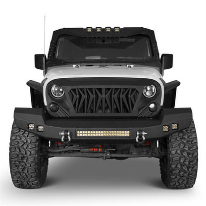 Jeep JK front Bumper for 2007-2018 Jeep Wrangler JK JKU - Ultralisk 4x4  ul2052s 2