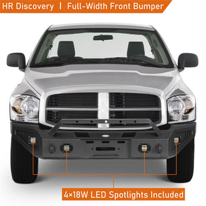 Discovery Ⅰ Full-Width Ram 1500 Front Bumper Pickup Truck Parts For 2006-2008 Ram 1500 - Ultralisk4x4 b6505 7