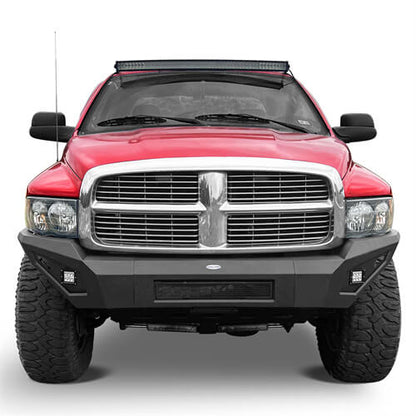 Front Bumper w/ Skid Plate For 2003-2005 Dodge Ram 2500 3500 - ultralisk4x4