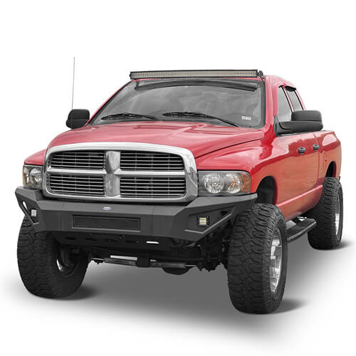 Front Bumper w/ Skid Plate For 2003-2005 Dodge Ram 2500 3500 - ultralisk4x4