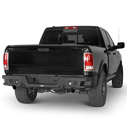 Ram Rear Bumper w/LED Lights for 2009-2018 Dodge Ram 1500 - Ultralisk 4x4 ULB.6005 2