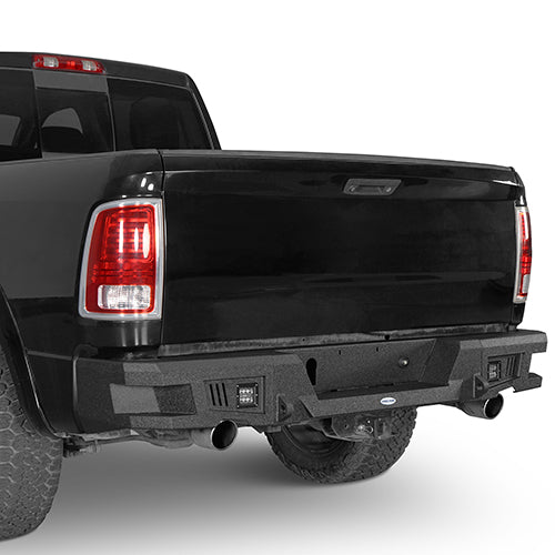 Ram Rear Bumper w/LED Lights for 2009-2018 Dodge Ram 1500 - Ultralisk 4x4 ULB.6005 4