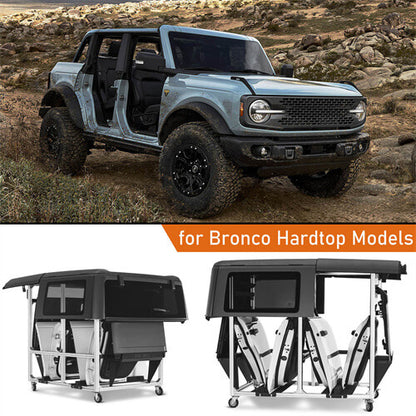 Products Doors and Hardtops Storage Cart (97-23 Wrangler TJ JK JL Hardtop Gladiator JT Hardtop & 21-23 Ford Bronco Hardtop) u2067s 9